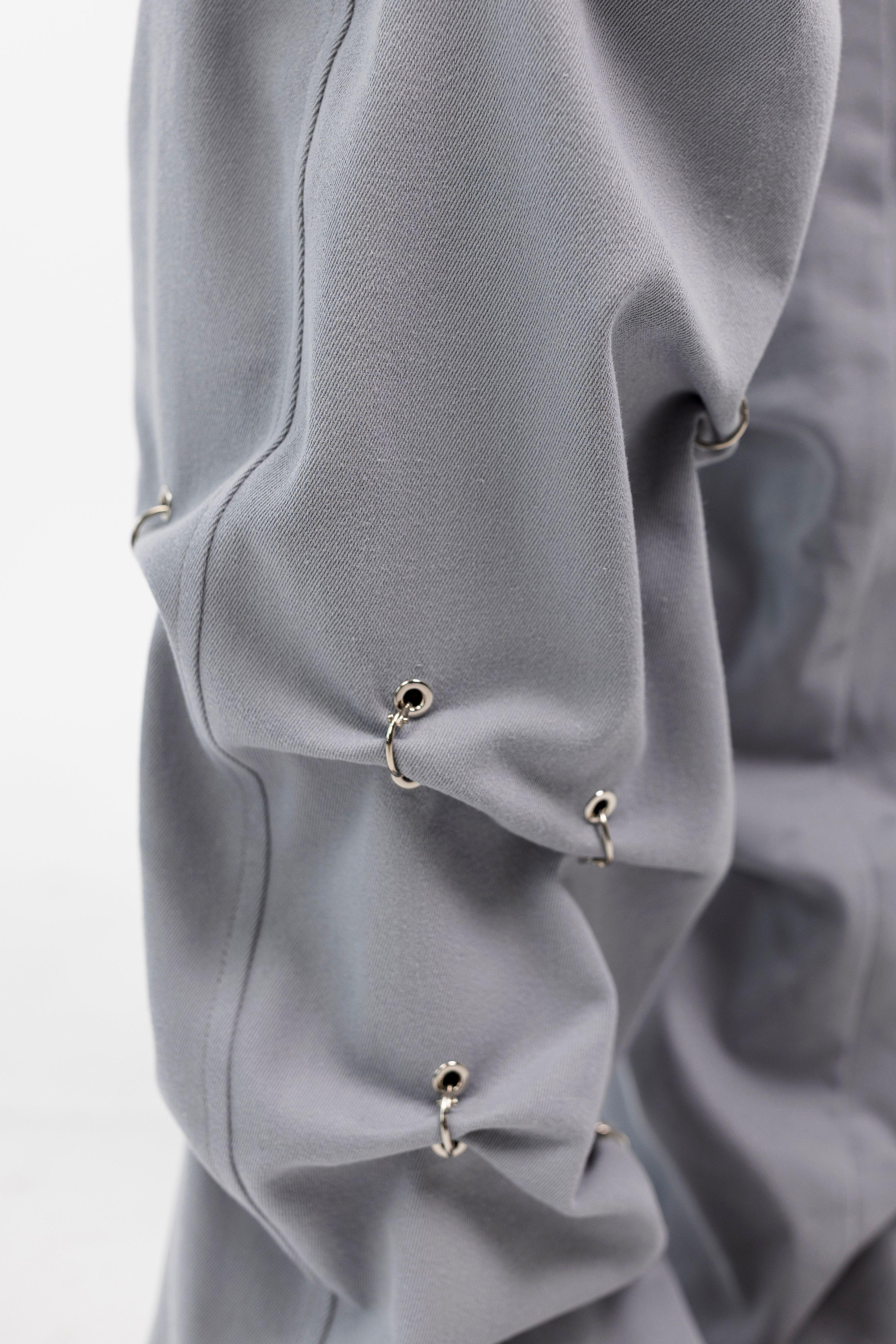 Брюки PIERCING серые SKVO — A72 A7482